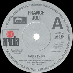 France Joli Come To Me USED VINYL 7INCH 45 RPM