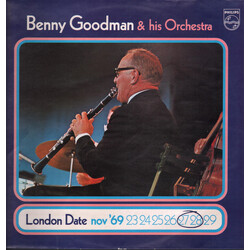 Benny Goodman And His Orchestra London Date Vinyl LP USED