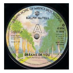 Ralph McTell Dreams Of You USED VINYL 7INCH 45 RPM SINGLE STEREO