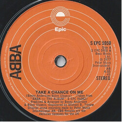 ABBA Take A Chance On Me USED VINYL 7INCH 45 RPM SINGLE STEREO