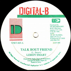 Leroy Smart / General T.K. Talk Bout Friend / Assassination USED VINYL 12INCH 45 RPM