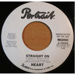 Heart Straight On Vinyl 7" USED