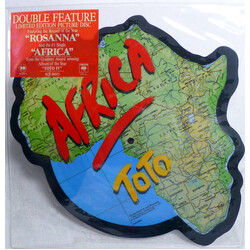 Toto Africa / Rosanna USED VINYL 7INCH SHAPE PICTURE DISC LIMITED EDITION