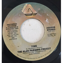 The Alan Parsons Project Time USED VINYL 7INCH SINGLE 45 RPM