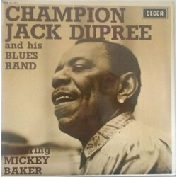 Champion Jack Dupree & His Blues Band / Mickey Baker Champion Jack Dupree And His Blues Band Featuring Mickey Baker Vinyl LP USED