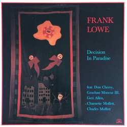Frank Lowe Decision In Paradise Vinyl LP USED