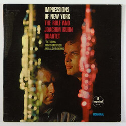 Rolf & Joachim Kühn Quartet / Jimmy Garrison / Aldo Romano Impressions Of New York Vinyl LP USED