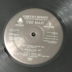 Yes Man Ghetto Booty (Ghetto Bounce) USED VINYL 12INCH