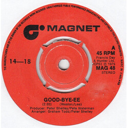 14-18 Good-bye-ee USED VINYL 7INCH 45 RPM SINGLE