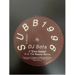 DJ Sofa (2) Zion Gates USED VINYL 12INCH 45 RPM SINGLE STEREO
