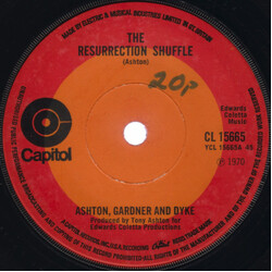 Ashton, Gardner & Dyke The Resurrection Shuffle USED VINYL 7INCH 45 RPM SINGLE