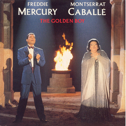Freddie Mercury / Montserrat Caballé The Golden Boy Vinyl 7" USED