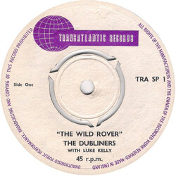 The Dubliners / Luke Kelly The Wild Rover USED VINYL 7INCH 45 RPM SINGLE