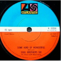 Soul Brothers Six Some Kind Of Wonderful USED VINYL 7INCH 45 RPM SINGLE