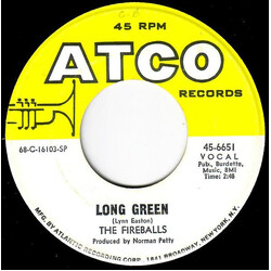 The Fireballs Long Green / Light In The Window Vinyl 7" USED