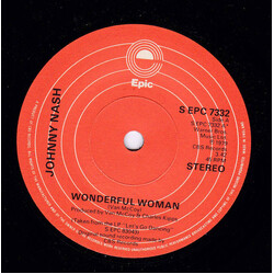Johnny Nash Wonderful Woman USED VINYL 7INCH 45 RPM