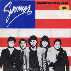 Survivor American Heartbeat USED VINYL 7INCH 45 RPM SINGLE