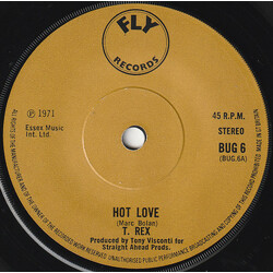 T. Rex Hot Love VINYL 7" USED