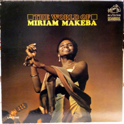 Miriam Makeba The World Of Miriam Makeba Vinyl LP USED