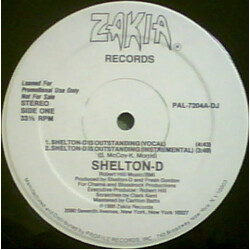 Shelton-D Shelton-D Is Outstanding USED VINYL 12INCH PROMO 33 S RPM