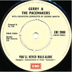 Gerry & The Pacemakers You'll Never Walk Alone USED VINYL 7INCH REISSUE