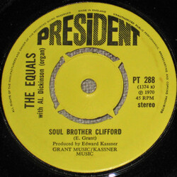 The Equals Soul Brother Clifford / Happy Birthday Girl USED VINYL 7INCH 45 RPM SINGLE STEREO