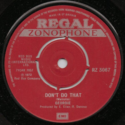 Geordie Don't Do That USED VINYL 7INCH 45 RPM SINGLE