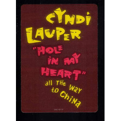 Cyndi Lauper Hole In My Heart (All The Way To China) USED VINYL 12INCH 33 S RPM PROMO