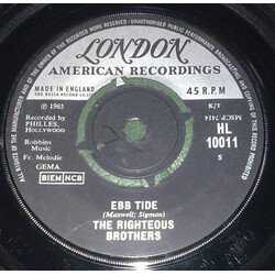 The Righteous Brothers Ebb Tide USED VINYL 7INCH 45 RPM SINGLE