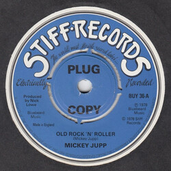Mickey Jupp Old Rock 'N' Roller USED VINYL 7INCH SINGLE PROMO