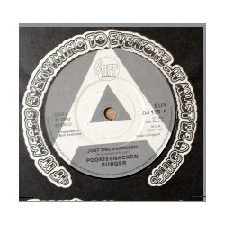 Pookiesnackenburger Just One Expresso USED VINYL 7INCH 45 RPM SINGLE PROMO