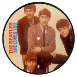 The Beatles She Loves You USED VINYL 7INCH LIMITED EDITION PICTURE DISC REISSUE MONO