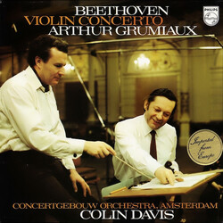 Ludwig van Beethoven / Arthur Grumiaux / Concertgebouworkest / Sir Colin Davis Violin Concerto Vinyl LP USED