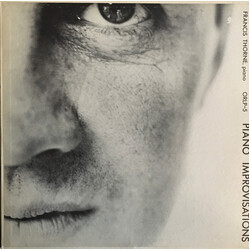 Francis Thorne Piano Improvisations Vinyl LP USED