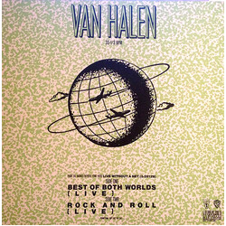 Van Halen Best Of Both Worlds / Rock And Roll USED VINYL 12INCH PROMO SINGLE 33 S RPM