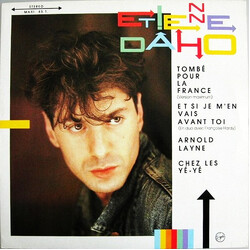 Etienne Daho Tombé Pour La France VINYL 12" USED