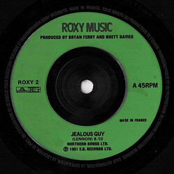 Roxy Music Jealous Guy USED VINYL 7INCH SINGLE 45 RPM