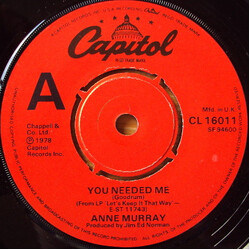 Anne Murray You Needed Me USED VINYL 7INCH 45 RPM SINGLE
