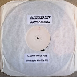 Various Double Decker (Wastin' Time / Live Like This) USED VINYL 12INCH ADVANCE PROMO WHITE LABEL