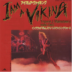 Yngwie J. Malmsteen's Rising Force I Am A Viking USED VINYL 7INCH 45 RPM SINGLE STEREO