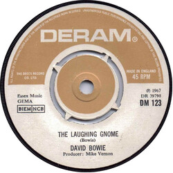 David Bowie The Laughing Gnome USED VINYL 7INCH 45 RPM SINGLE REISSUE