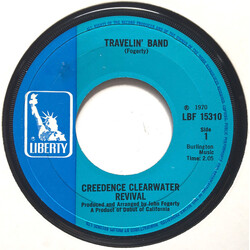 Creedence Clearwater Revival Travelin' Band VINYL 7" USED