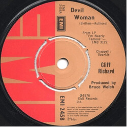 Cliff Richard Devil Woman VINYL 7" USED