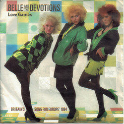 Belle And The Devotions Love Games USED VINYL 7INCH 45 RPM SINGLE