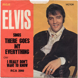 Elvis Presley There Goes My Everything USED VINYL 7INCH SINGLE