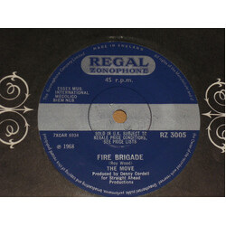 The Move Fire Brigade USED VINYL 7INCH 45 RPM SINGLE