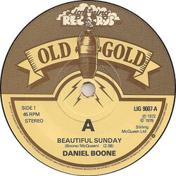 Daniel Boone Beautiful Sunday / Truly Julie USED VINYL 7INCH 45 RPM SINGLE