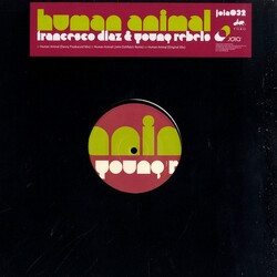 Francesco Diaz & Young Rebels Human Animal USED VINYL 12INCH 33 S RPM