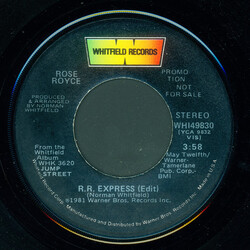 Rose Royce R.R. Express USED VINYL 7INCH 45 RPM PROMO