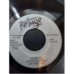 Joe English Shine On/Joe English Interview Vinyl 7" USED